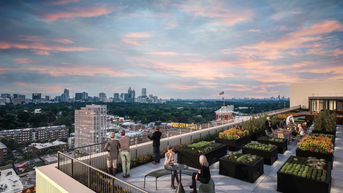 Fresh renders, details emerge for Ponce City Market's first